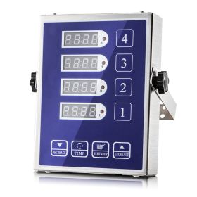 Commercial Stainless Steel Kitchen Zero Error Four-channel Timer