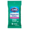 Clorox Disinfecting Wipes On The Go Bleach Free Travel Wipes Fresh Scent 9 Count