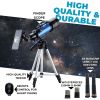 Telescope for Adults and Kids, 70mm Aperture 300mm Portable Astronomical Telescope (15X - 150X)