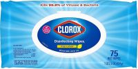 Clorox Bleach-Free Disinfecting and Cleaning Wipes, Crisp Lemon, 75 Count