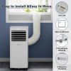 10,000 BTU Portable Air Conditioners, Portable AC Unit with Remote Control for Room up to 400 Sq.Ft, 3-in-1 Room Air Conditioner Work as Dehu & Fan &