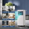 8,000 BTU Portable Air Conditioners, Portable AC Unit with Remote Control for Room up to 300 Sq.Ft, 3-in-1 Room Air Conditioner Work as Dehu & Fan & C