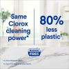 Clorox Bathroom Foamer Refillable Cleaner 1 Bottle and 1 Refill, Fresh Scent, 1.13 fl oz