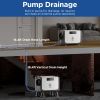 113 Pints Commercial Dehumidifier with Internal Automatic Drain Pump