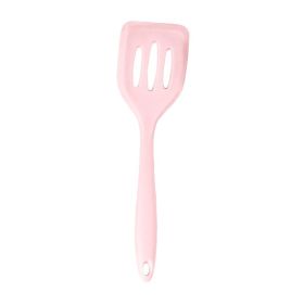 Thickened One-piece High Temperature Resistance Silicone Spatula (Color: Pink)