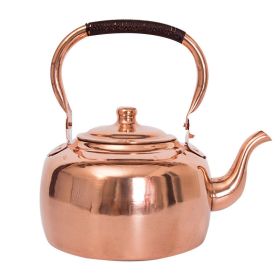 Large Thickened Household Brass Teapot (Option: 5Lbe current)