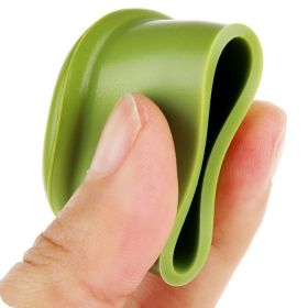 Silicone Cork For Red Wine Household Cover Cork Food Grade Spice Jar Bottle Stopper (Color: Green)