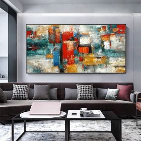 Hand Oil Paintings Wall Art On Canvas Wall Art Decoration Modern Abstract Picture For Home Living Room hallway bedroom luxurious decorative painting (size: 150x220cm)