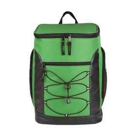 Backpack Cooler Thermo Bag Lunch Bento Ice Pack Outdoor Picnic (Type: Picnic Backpack, Color: Green)