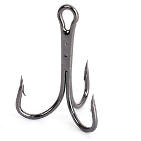 Treble Hook Anchor Hook Big Anchor Hook Barbed Fishhook (Option: Black-Specification Four)