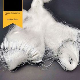 Three-layer Fishing Net Hairline Rule Catch Fish (Option: White-3fingers 60meters)